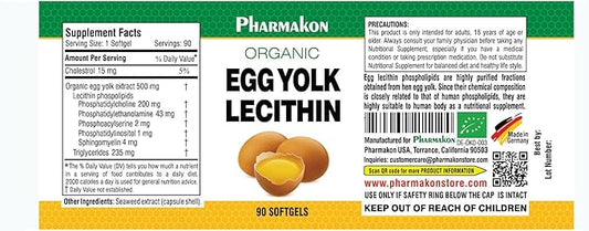 PHARMAKON Organic Egg Yolk Lecithin