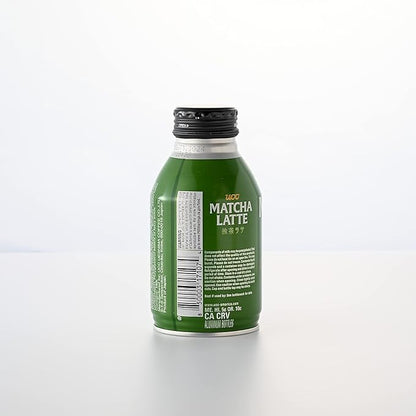 UCC Ready to Drink Matcha Latte, 8.79 FL OZ (Pack of 24), Delicious, Premium Green Tea Leaves and Rich Milk, Convenient Bottled Drinks For On-the-Go, Imported from Japan