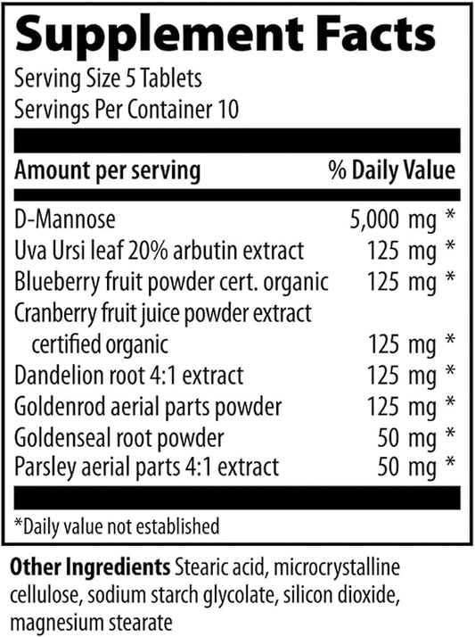 Vibrant Health, U.T. Vibrance, Crisis Intervention for Urinary Tract Health, 50 Tablets