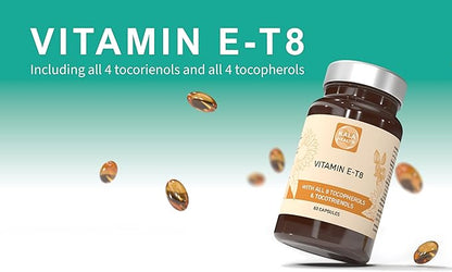Unique Formula with All 8 Tocopherols and Tocotrienols Vitamin E – Contains no PAH’s, Heavy Metals, Contaminants or Preservatives - Certified Sustainable - Hair, Scars and Skin