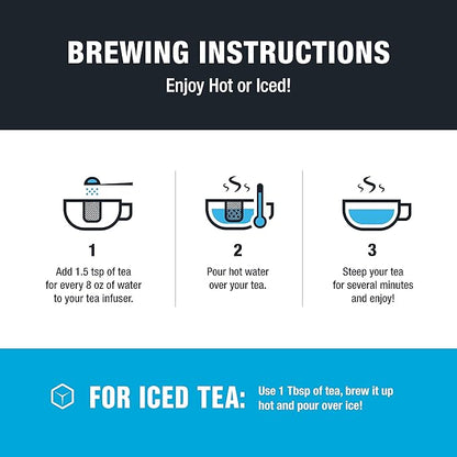 Tiesta Tea - Discovery Sampler Dry Flight Set, Loose Leaf, High to No Caffeine, Hot & Iced Up to 200 Cups, Tea Variety Pack with Green, Herbal, Black & Chai Brew, 20 Resealable Sample Pouches