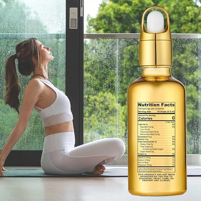 Ormus Monoatomic Gold Concentrate (High Potency x12) 3.4oz - Made by Real Alchemists - 24k Food Grade Liquid Gold, Dead Sea Salt & Pink Himalayan Salt