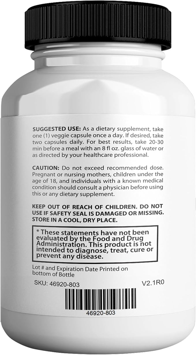 VitalFlow Blood Balance Max | Advanced Herbal Formula with Banaba Leaf, Juniper Berry, Bitter Melon & More | Vegan, Gluten-Free, Non-GMO | 60 Capsules, 60-Day Supply | Made in USA (3)