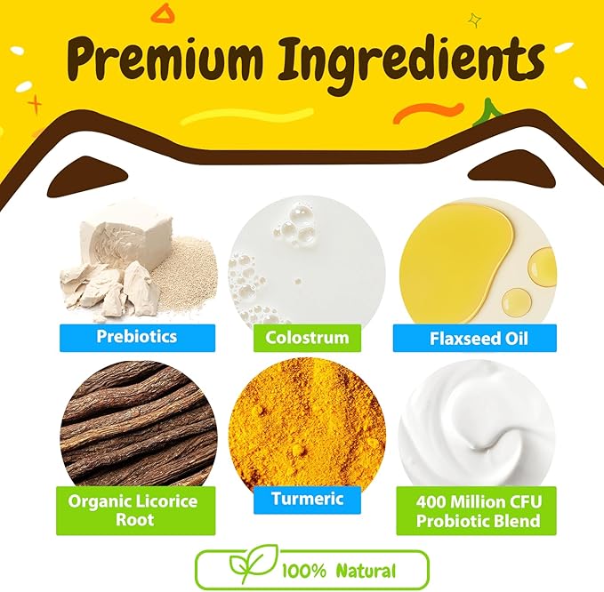 PENPENPET Dog Allergy Relief Chews, Dog Itching Skin Relief, Omega 3 for Dogs Itch Supplement, Relieve Seasonal Allergy, Provide Immune Support (Peanut Butter Chews, 180ct)
