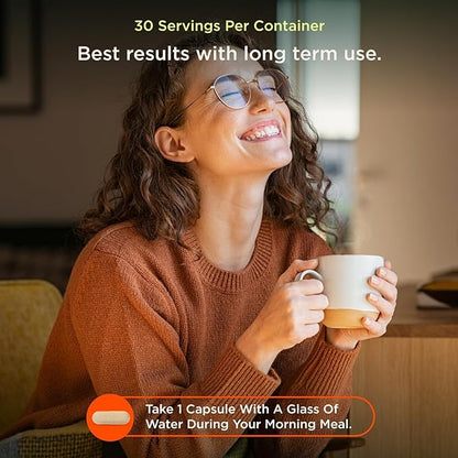The Genius Brand Genius Mindfulness - Brain Health Supplement - Supports Healthy Mindsets - Calm, Energy, Memory & Focus Support - Ashwagandha, NeuroFactor & More - 30 Veggie Pills