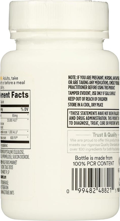 365 by Whole Foods Market, Dairy Digestive Enzymes, 60 Count