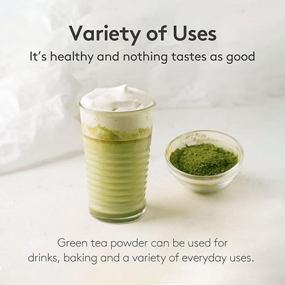 OSULLOC Premium Matcha Powder for lattes, Ceremonial Grade Korean Matcha, Premium Organic (USDA) Pure Leaf Green Tea from Jeju, 1.41 oz, 40g