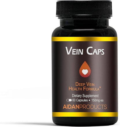 Aging Support Supplement Package with Stem-Kine, Infla-Kine & Vein Caps, to Support Healthy Aging, Cellular Health, Vein Health, and Healthy Joints, 60 Capsules Each