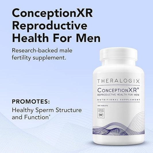 Theralogix ConceptionXR Reproductive Health Formula + NeoQ10 Bundle, 270 Count (Pack of 2)