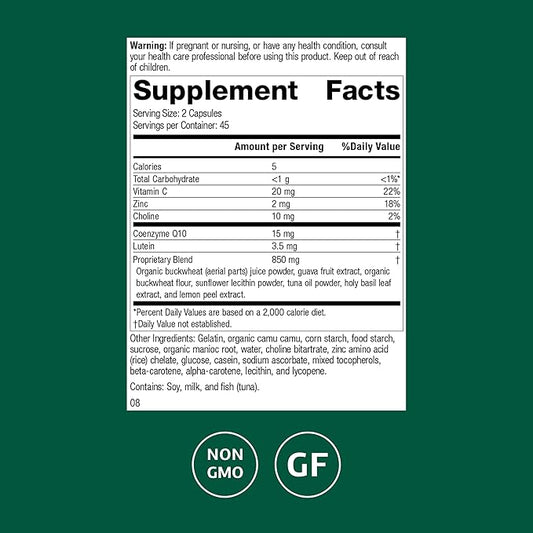 Standard Process Regeneplex - Skin Health Supplement with Vitamin C & Zinc - Supports Cellular Function - Gluten-Free - 90 Capsules (45 Servings)