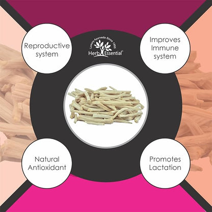 100% Natural Shatavari Powder 1.76 Ounce, Asparagus Racemosus, Pure Herbal Powder for Daily Use, Vegan, No Preservatives - 50g (Pack of 2)
