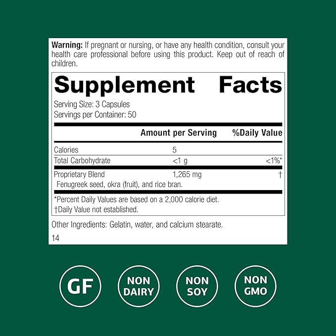 Standard Process Fen-Gre - Supports Respiratory Support & Healthy Metabolism - Aids Healthy Levels of Mucus & Phlegm - Supports Lung Health & Bronchial Tubes - Gluten-Free & Non-Dairy - 150 Capsules