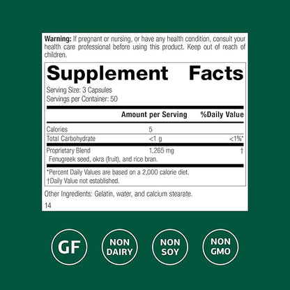 Standard Process Fen-Gre - Supports Respiratory Support & Healthy Metabolism - Aids Healthy Levels of Mucus & Phlegm - Supports Lung Health & Bronchial Tubes - Gluten-Free & Non-Dairy - 150 Capsules