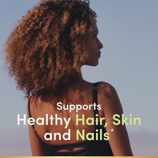 Nature's Bounty Biotin, Vitamin Supplement, Supports Metabolism for Cellular Energy and Healthy Hair, Skin, and Nails, 5000 mcg, 150 Softgels