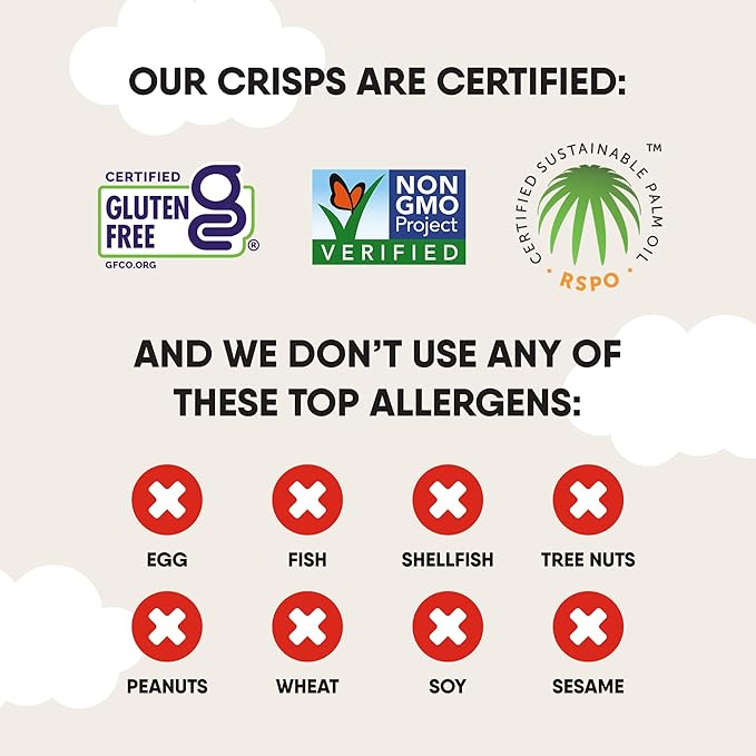 The Good Crisp Company, Aged White Cheddar, Gluten Free Potato Chips (5.6 Ounce Canisters, Pack of 8), Non-GMO, Allergen Friendly, Potato Chip Snack Pack, Gluten Free Snacks