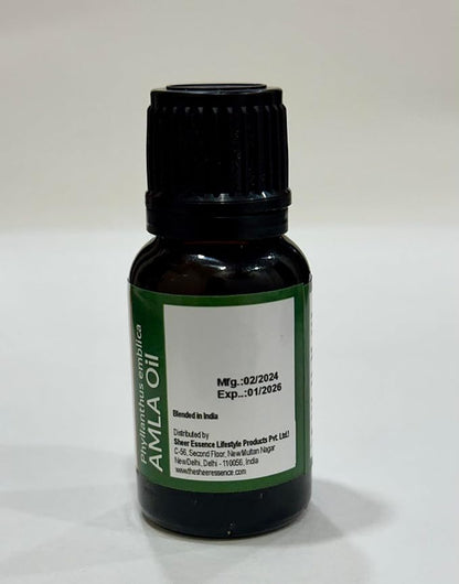 Amla Oil -(Phyllanthus Emblica- Indian Gooseberry Oil)- Carrier Oil 100% Pure Natural Undiluted Uncut Therapeutic Grade Oil 0.33 FL.OZ