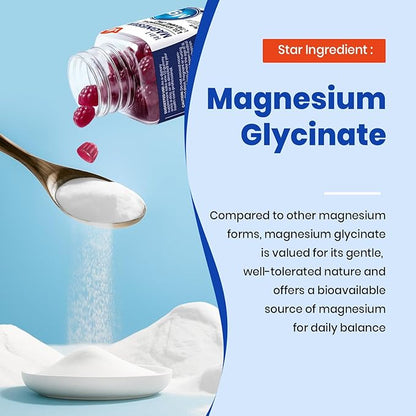 VEV Magnesium Complex DeepCalm 14-in-1 Gummies – with Ashwagandha, L-Theanine, D3 & Zinc – Cortisol Supplements for Women – 90 Sugar-Free Vegan Magnesium Glycinate Complex Gummies
