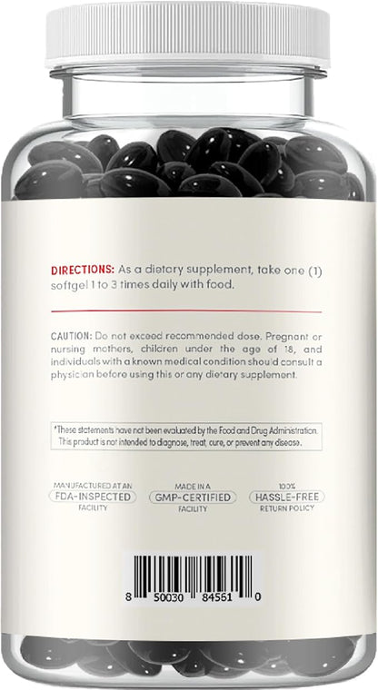 Algae Based Astaxanthin Supplement - Rapid Release Astaxanthin 10mg Non-GMO Super Potent Antioxidant and Carotenoid for Skin Immunity and Eye Health Support - Made in a cGMP US Lab (6 Month Supply)