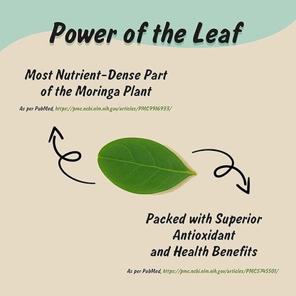 Spice Profile USDA Organic Moringa Powder, Lab Tested for Heavy Metals, Resealable 4 oz Pouch, Moringa Patta Powder, Polvo de Hoja de Moringa