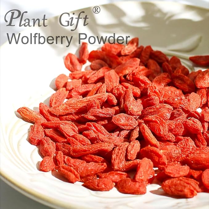 100% Wolfberry Powder 100g/3.52oz 枸杞粉 Goji Flour, Goji Berry Powder For Smoothies, Shakes, Baking & Drinks,| Free from Preservatives