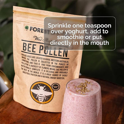 Western Australian Bee Pollen Granules 250g | Premium Quality + Not Imported | Nutrient-Rich Complete Food from