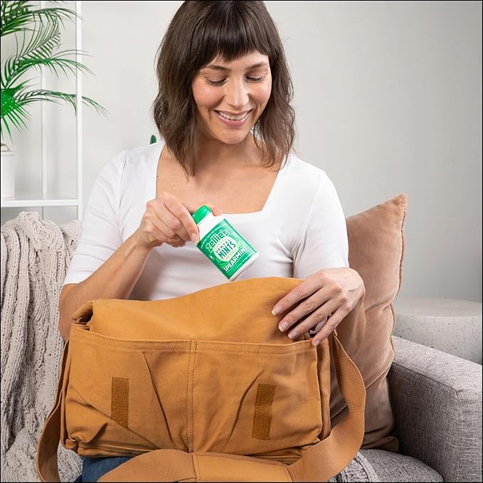 Zellie's | 100% Xylitol Spearmint Breath Mints | No Aspartame, Gluten Free, Vegan & Kosher Mints (250 Count - Pack of 1)
