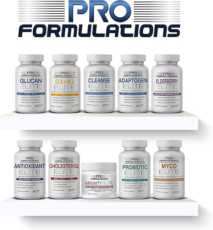 Adaptogen Elite - Synergistic Blend - 60 vcaps - Balances Cortisol & Natural Energy - Enhanced with Rhodiola, Ashwagandha, Astragalus, Schisandra, Eleuthero, L-Theanine