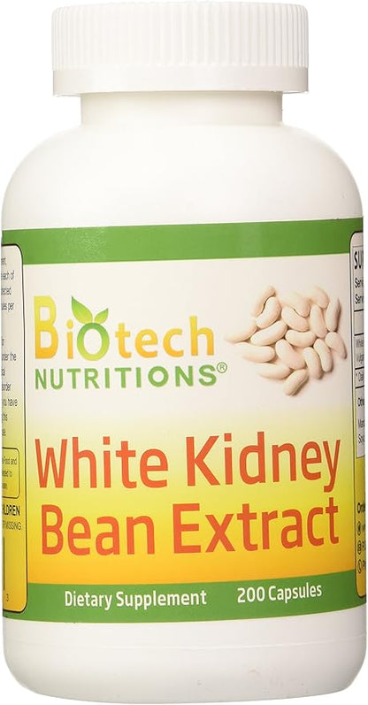 White Kidney Bean Extract, 200 Count