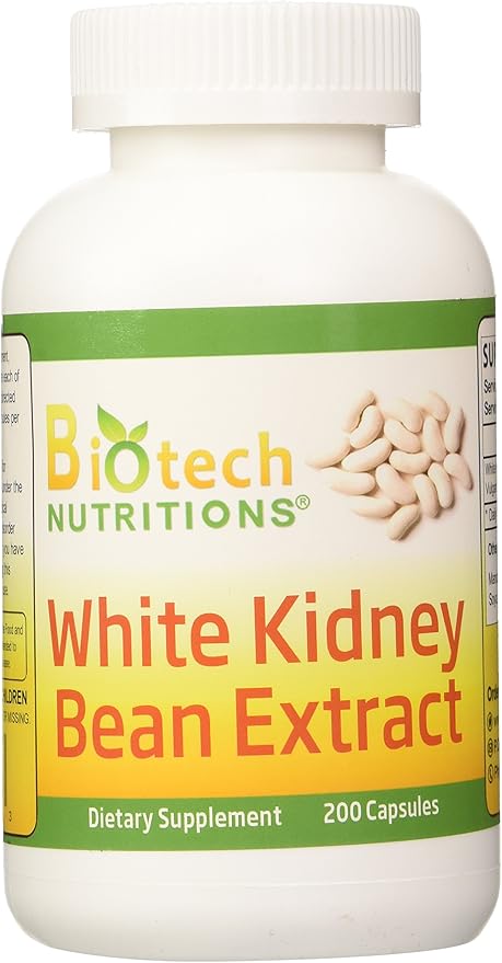 White Kidney Bean Extract, 200 Count
