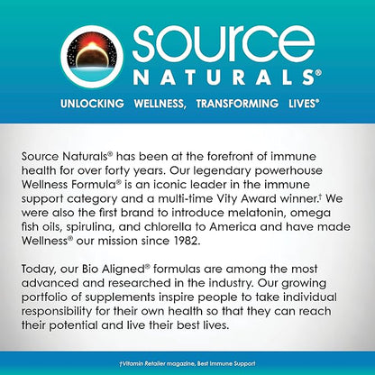 Source Naturals DMAE, Dimethylaminoethanol Bitartrate - Supports Mental Concentration*, 351mg - 100 Capsules