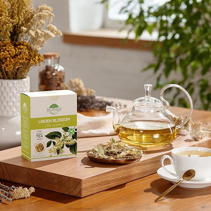 4 oz Linden Tea Dried Linden Flower Tea Blossom Herbal (Tilia Cordata) - 113g Herb Lipa Tila