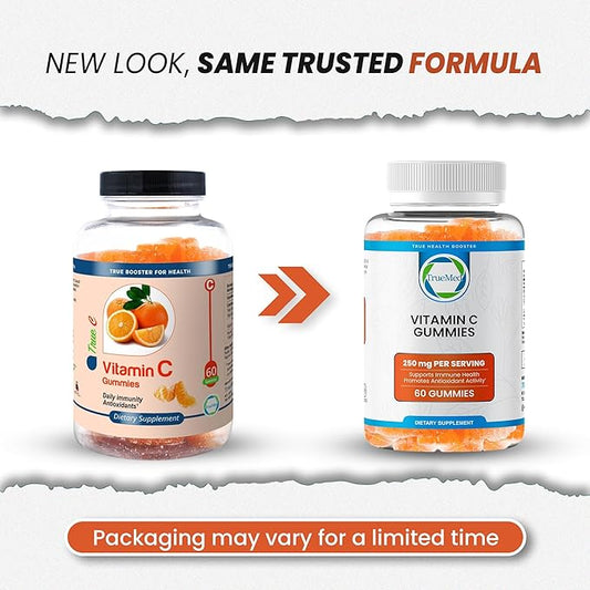 Vitamin C Gummies with Zinc Probiotics for Immune Support Non-GMO Gluten Free Supplements 60 Gummies