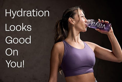 Vaya Sugar Free Electrolyte Powder – 24 Stick Pack Variety – 1,500mg Electrolytes + Vitamin C & Zinc – Keto Hydration Drink Mix – Raspberry, Grape, Lemon Lime, Watermelon
