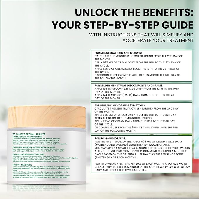 Wild Yam Cream, 2oz Wild Yam Root Organic Cream, Hormone Balance, Support Perimenopause & Menopause Relief, Progesterone, Wild Yam Cream for Women & Men Unscented for All Skin Type