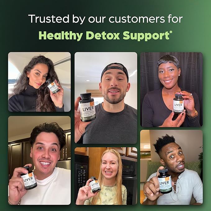 Sandhu's Liver Cleanse Detox & Repair Support | 70 Capsules (Pack of 3) | Herbal Supplement for Liver Health | Milk Thistle Dandelion Root Andrographis with 8 Minerals