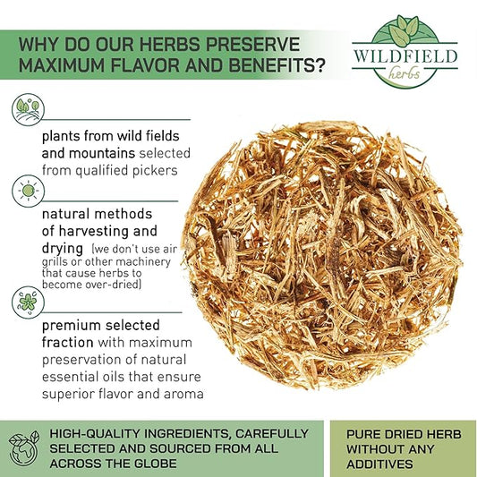 4 oz. Nettle Root Dried Stinging Herbal Tea - 113g Stinging Nettle Root Herb Tea Raíz De Ortiga