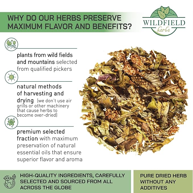 4 oz. Plantain Leaf Herb Tea Dried Plaintains (Plantago Major) - 113 g Greater Broadleaf Plantain Leaf Tea Llanten