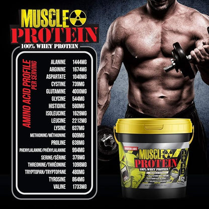 Whey Protein Blend [12 Pounds/Pack of 1]–Vicious Vanilla, Cold Filtered, 25g Pure Protein, 6.6g BCAAs/Serving(Packaging May Vary)