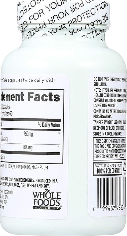 365 by Whole Foods Market, Glucosamine Chondroitin, 120 Count
