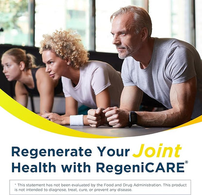 Univera RegeniCARE Canister, Glucosamine, Chondroitin, MSM, Univestin, Restores Cartilage, Supports Joint Comfort + Mobility + Flexibility, 30-Day Supply (Lemon Flavor)