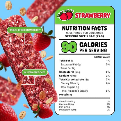 Snakkidz Organic Chewy Granola Bar, Allergen Free, Made with Avocado Oil, Low Sugar (45 Bars, Variety)