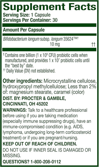 Align Probiotic, Pro Formula, Probiotics for Women and Men, Probiotics for Digestive Health, Men and Womens Probiotic Capsules Help Relieve Occasional Bloating & Gas*, 30 Capsules