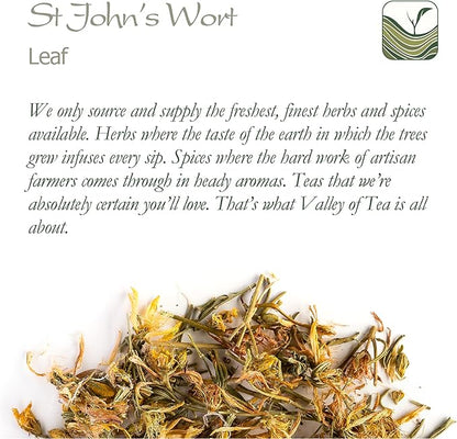 Saint Jhon's Wort Organic Herb - Hypericum Perforatum - St Jhons Wart - Jhon St Johns Wort Tea St John S Wort Tea St John Wart Tea St John Tea St John Wort Herb Organic Saint Johns Wort Herb