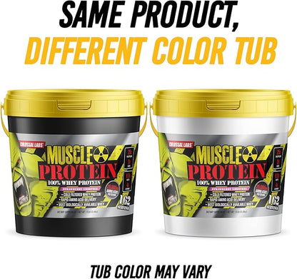 Whey Protein Blend [12 Pounds/Pack of 1]–Vicious Vanilla, Cold Filtered, 25g Pure Protein, 6.6g BCAAs/Serving(Packaging May Vary)