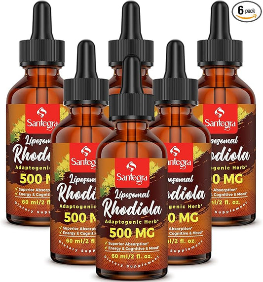 57,000 MG Liposomal Active Rhodiola Rosea Supplement, Rhodiola Root Extract, Liquid for High Absorption, Rhodiola Rosea Root Extract Tincture for Energy, Stress, Mood, Vegan, 360 ml