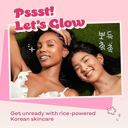The Face Shop Rice Water Bright Foaming Facial Cleanser with Ceramide, Gentle Face Wash for Hydrating & Moisturizing, Vegan Face Cleanser, Makeup Remover, Korean Skin Care for All Skin Types, 150ml
