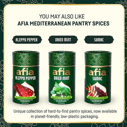 Afia - Shawarma Seasoning | Shawarma Spice Blend for Garlic Sauce (Toum), Lavash & Other Flatbreads, Kebab, Kofta, Grilled Meat | Premium Spice with Top Notes of Cumin and Coriander (1pk, 8oz)