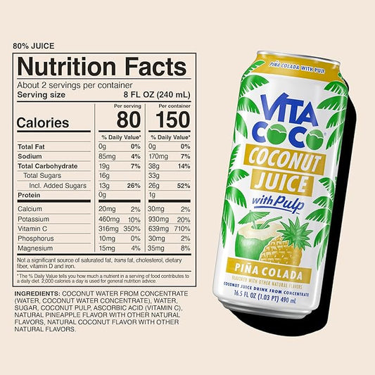 Vita Coco Pina Colada Juice