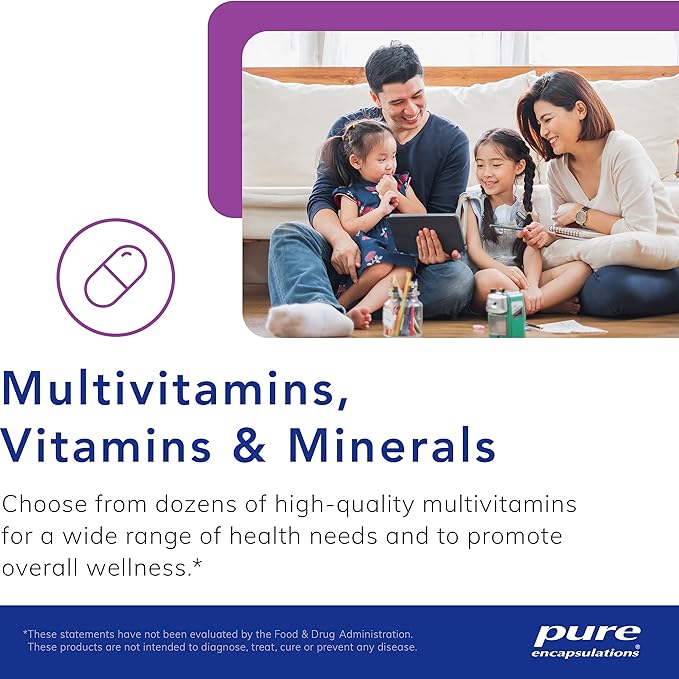 Pure Encapsulations Hair/Skin/Nails Ultra Advanced Beauty Supplement - Biotin & Collagen Supplement for Healthy Hair, Strong Nails & Youthful Skin Support* - 60 Capsules