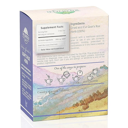 1.8 oz. Goat’S Rue Goat'S Goats Rue Herb Tea (Galega Officinalis L.) - 50 g Herbal Tea French Lilac Ruda De Cabra